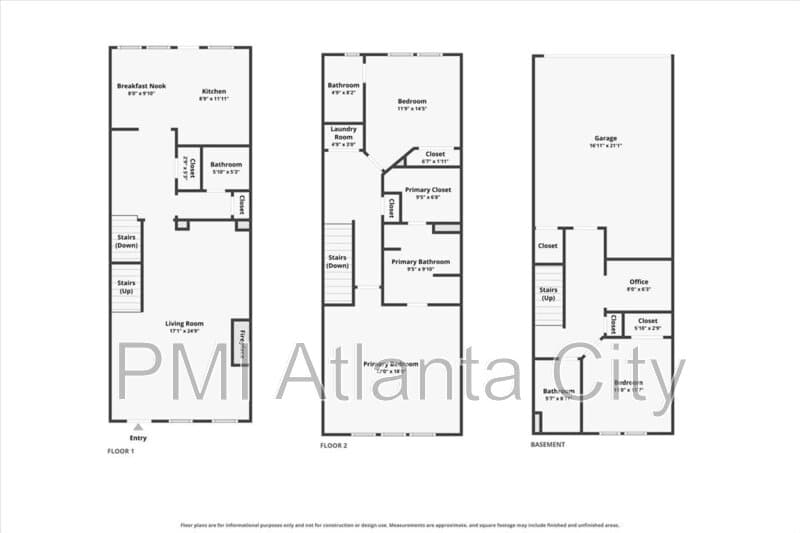 Suwanee Townhome: 4428 Grove Field Park NW