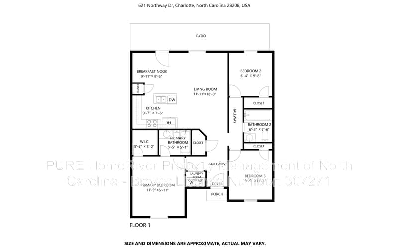 Charlotte House: 621 Northway Dr