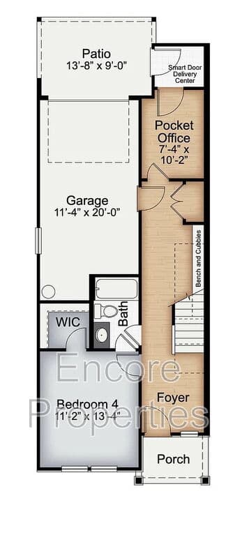 Fuquay-Varina Townhome: 223 Pond View Court