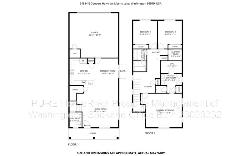Liberty Lake House: 24814 E Coopers Hawk Ln
