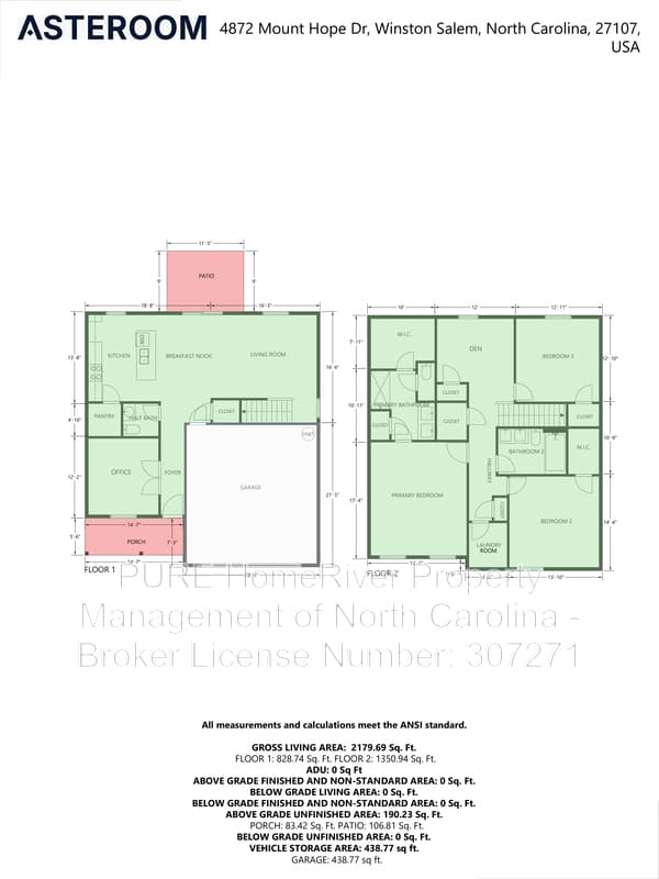 Winston Salem House: 4872 Mount Hope Dr