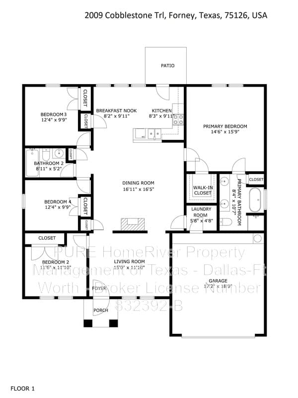 Forney House: 2009 Cobblestone Trl