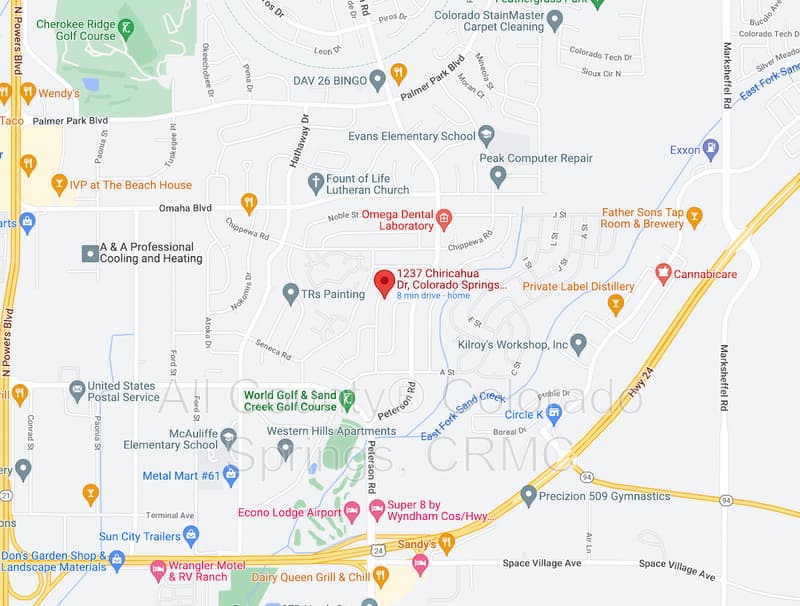 Colorado Springs House: 1237 Chiricahua Drive
