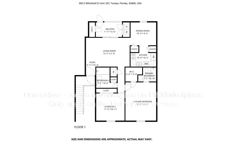 Tampa Condo: 305 E Whitehall Ct