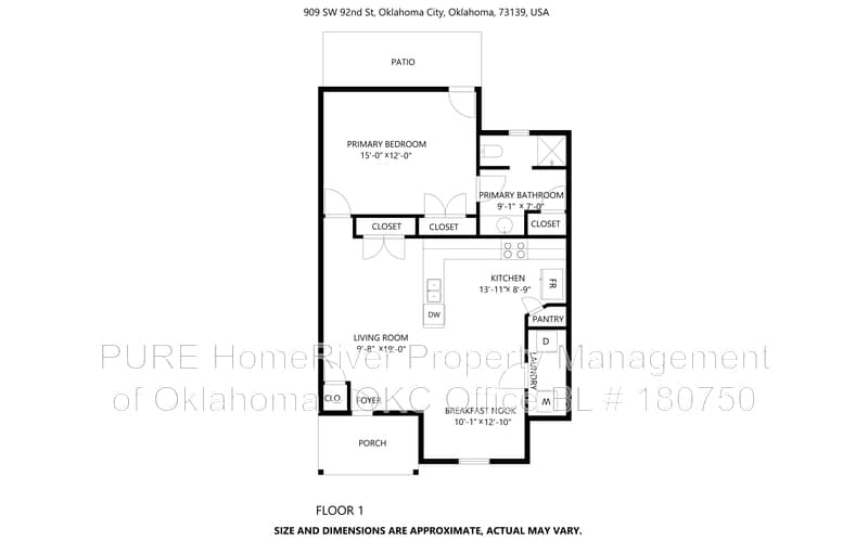 Oklahoma City House: 909 SW 92nd St