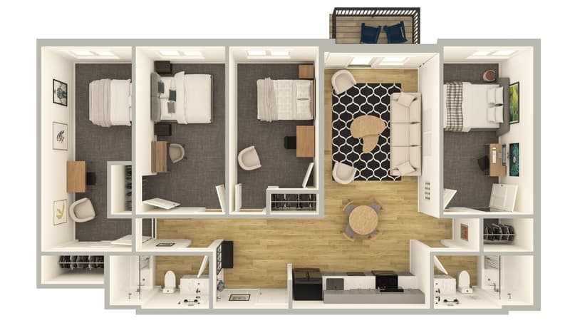 Burlington Apartment: 105 South Union Street