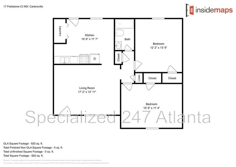 Cartersville House: 17 Fieldstone Ct NW