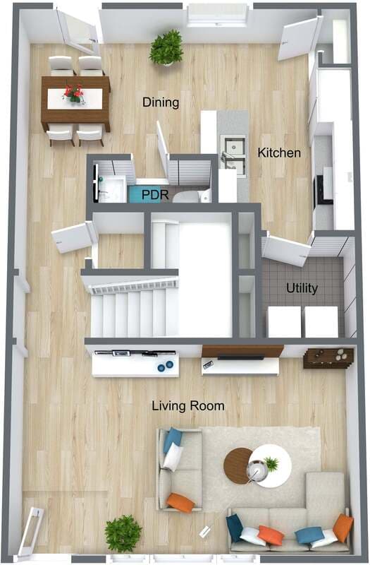 Dickinson Townhome: 2130 St Lucia Calle