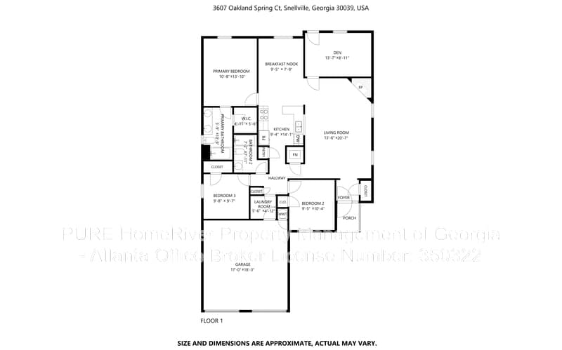 Snellville House: 3607 Oakland Spring Ct
