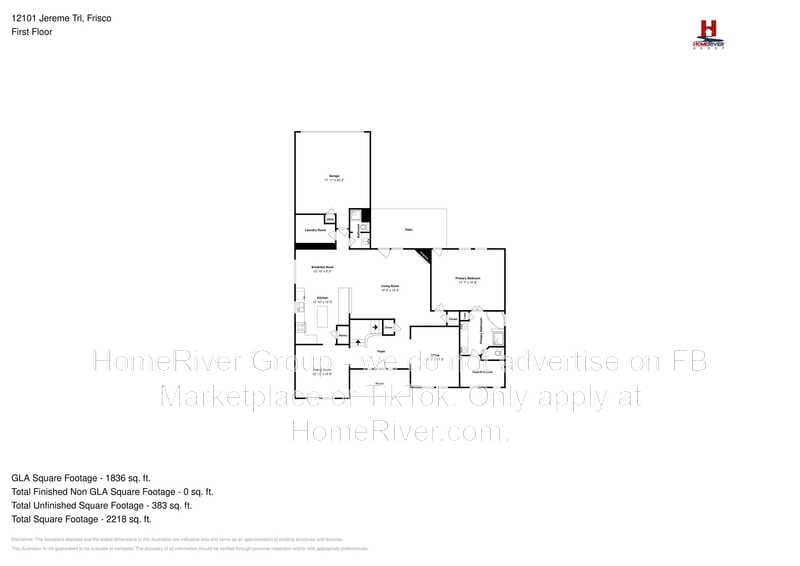 Frisco House: 12101 Jereme Trl
