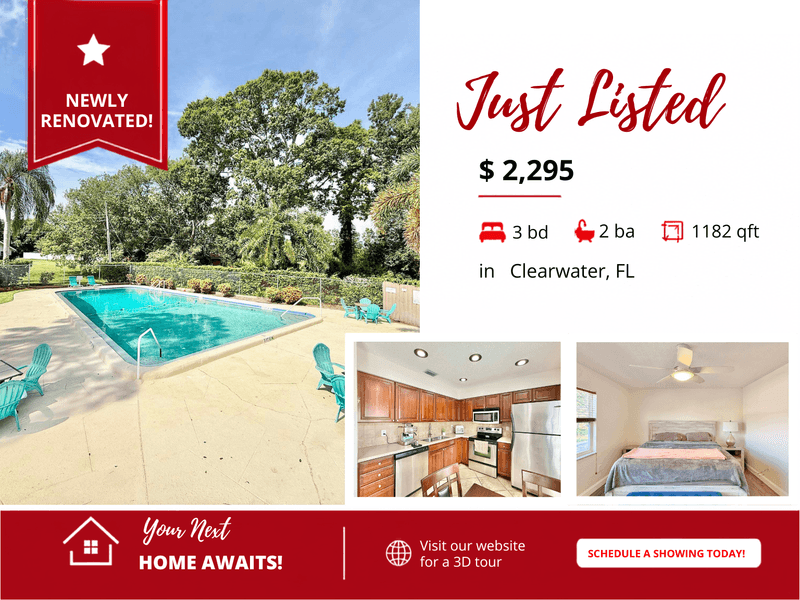 Clearwater Townhome: 1839 Clearbrooke Drive - 1