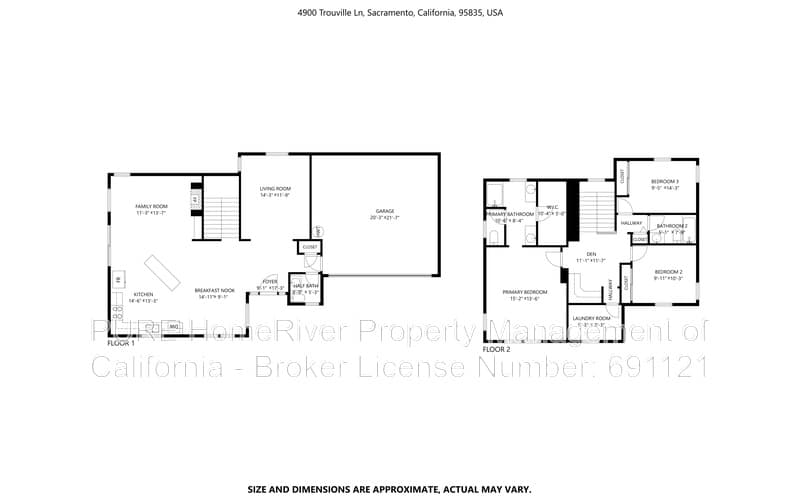 Sacramento House: 4900 Trouville Ln