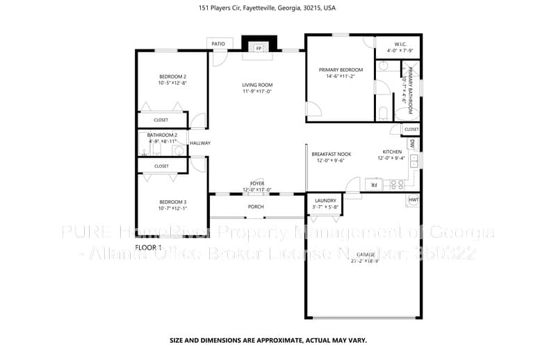 Fayetteville House: 151 Players Cir