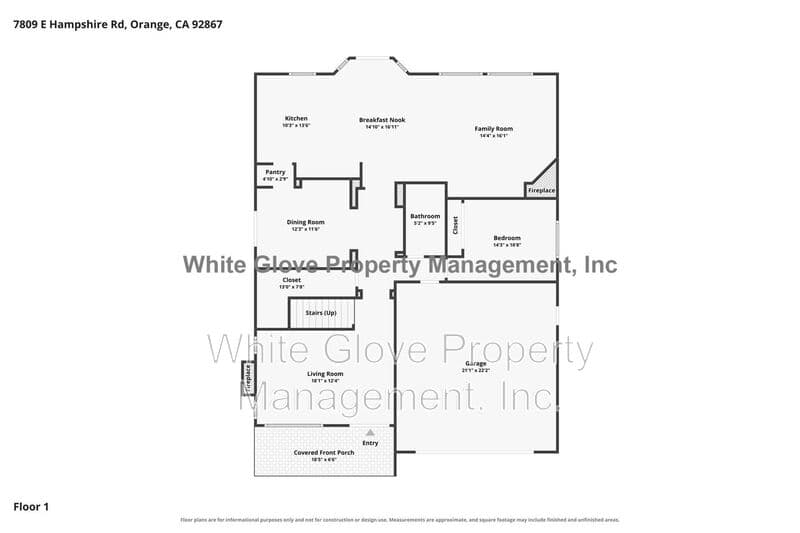 Orange House: 7809 E Hampshire Rd.
