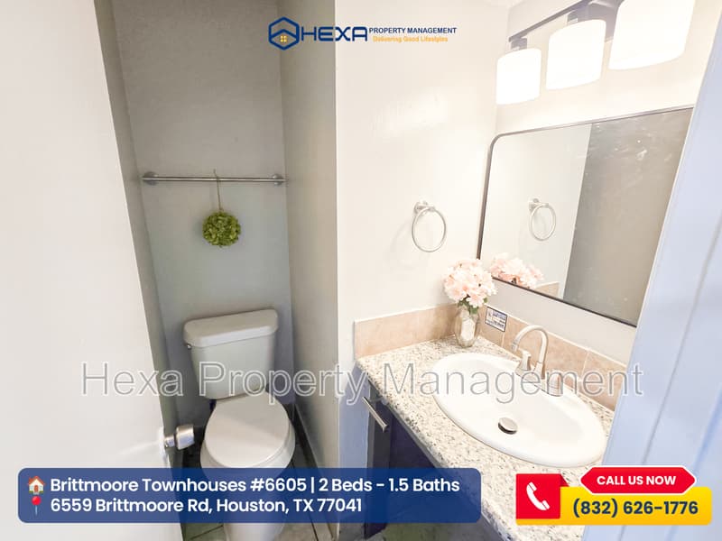 Houston Townhome: 6609 Brittmoore Rd.