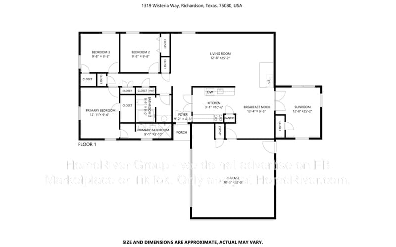 Richardson House: 1319 Wisteria Way