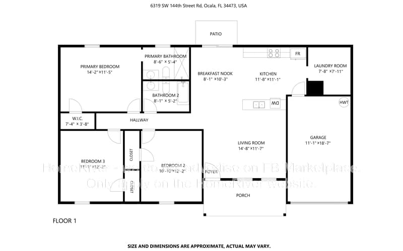 Ocala House: 6319 SW 144th Street Rd