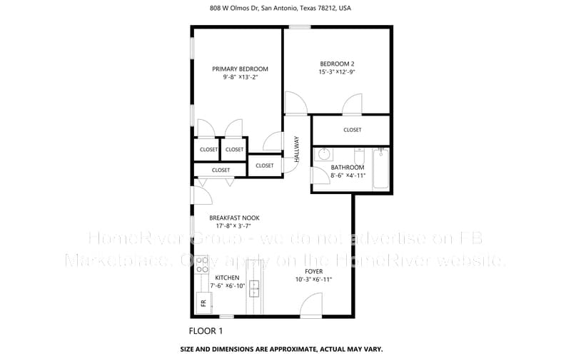 San Antonio House: 808 W Olmos Dr