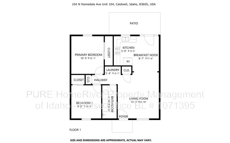 Caldwell Condo: 104 N Homedale Ave