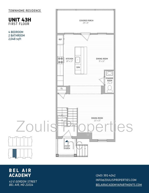 Bel Air Condo: 43H East Gordon St