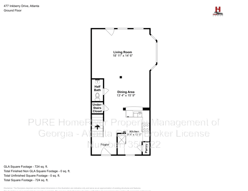 Atlanta Townhome: 477 Inkberry Dr
