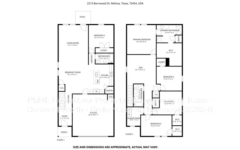 Melissa House: 2213 Burnwood St