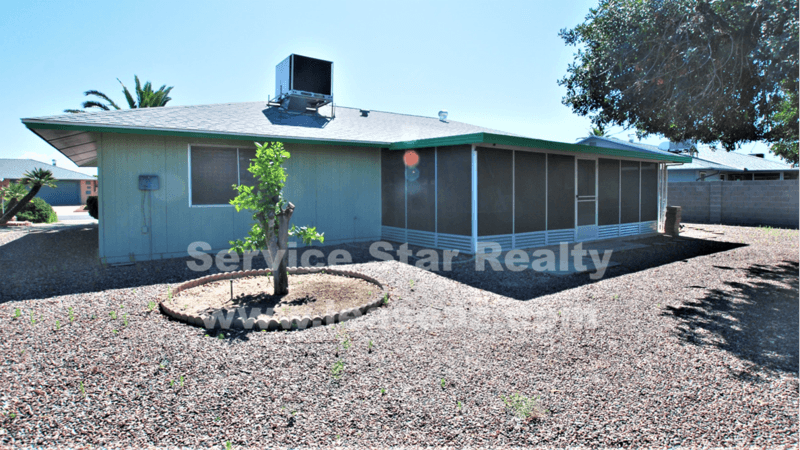 Sun City House: 17230 N Palo Verde Dr