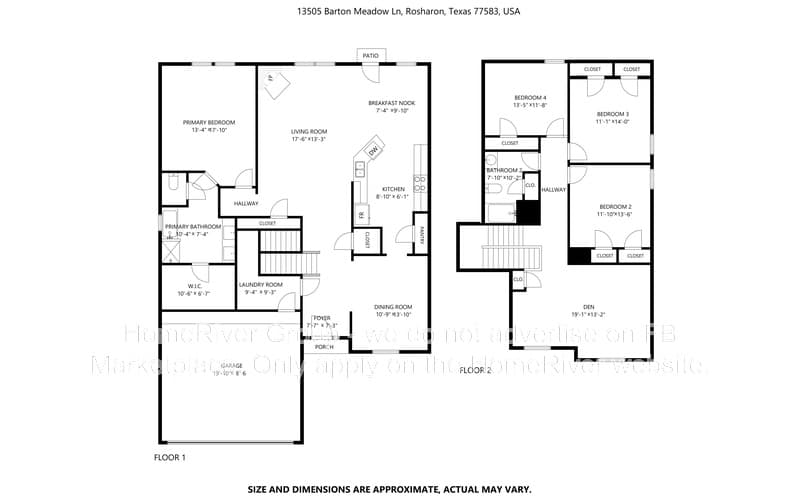 Rosharon House: 13505 Barton Meadow Ln