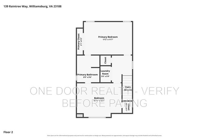 Williamsburg House: 139 Raintree Way