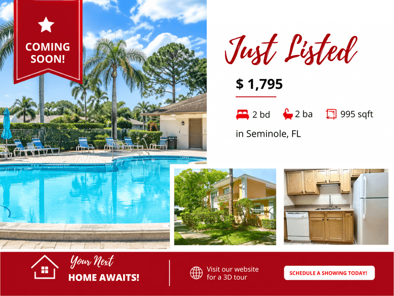 Seminole Condo: 8300 Bardmoor Boulevard - 210