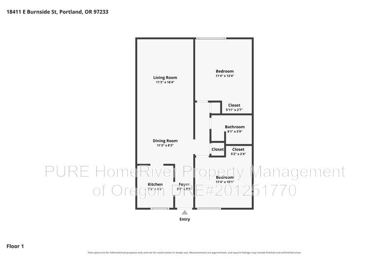 Portland Condo: 18411 E Burnside St