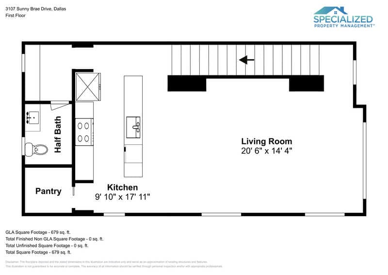 Dallas Townhome: 3107 Sunny Brae Dr