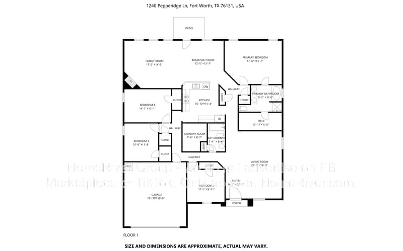 Fort Worth House: 1240 Pepperidge Ln
