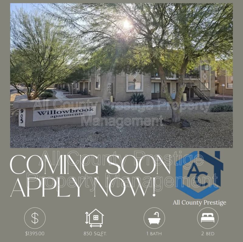Tempe Apartment: 905 S Dorsey Lane