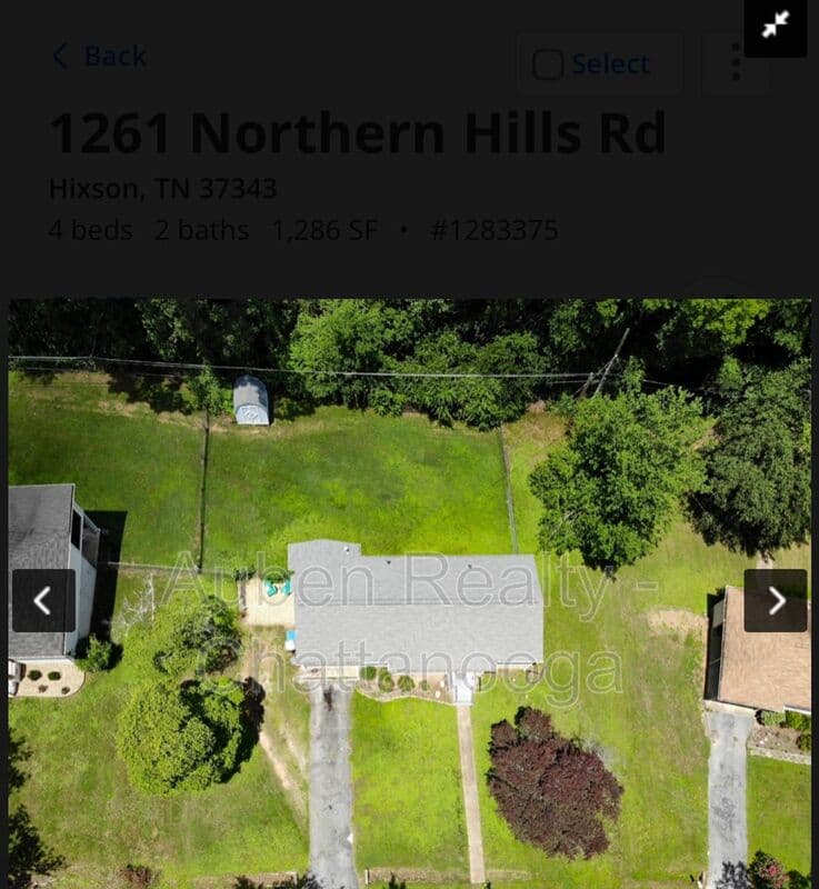 Hixson House: 1261 Northern Hills Road