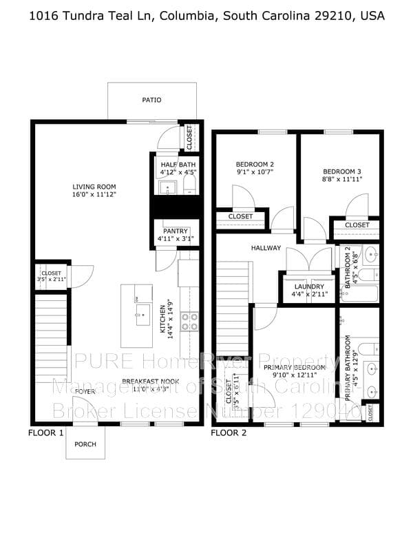 Columbia House: 1016 Tundra Teal Ln
