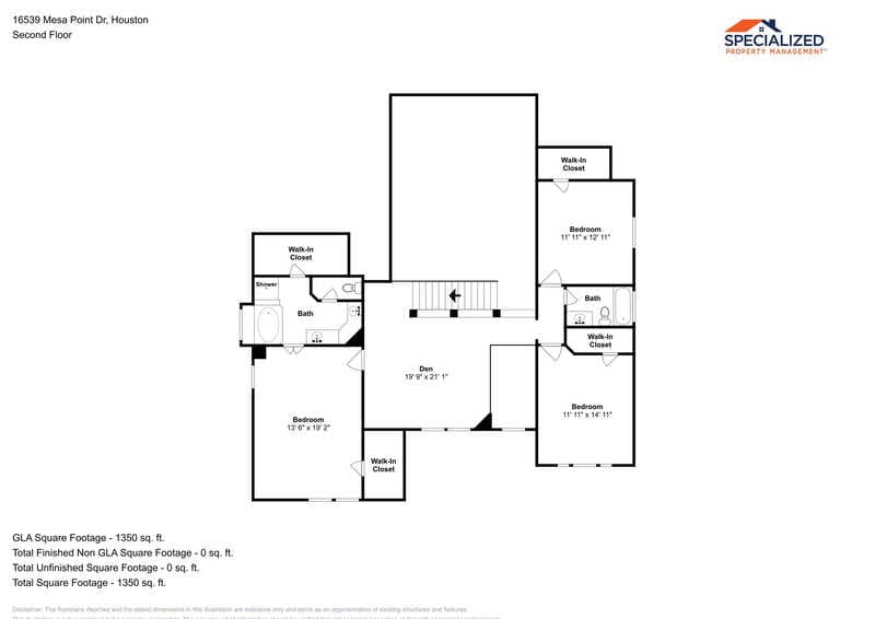 Houston House: 16539 Mesa Point Dr