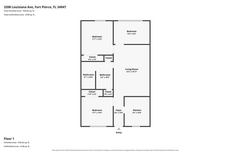 Fort Pierce House: 3104-3210 Louisiana Avenue