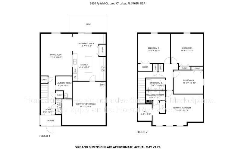 Land O Lakes House: 3650 Fyfield Ct
