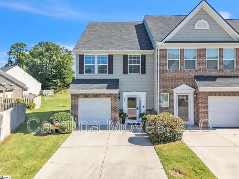 Greenville Townhome: 401 Christiane Way