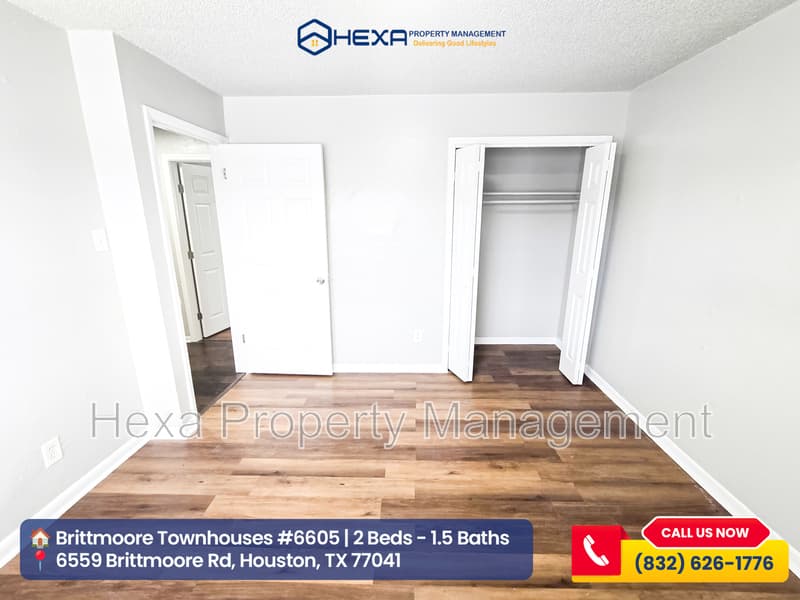 Houston Townhome: 6609 Brittmoore Rd.