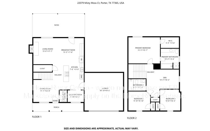 Porter House: 22079 Misty Moss Ct