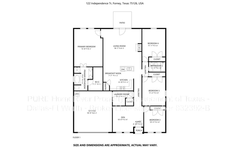 Forney House: 122 Independence Trl