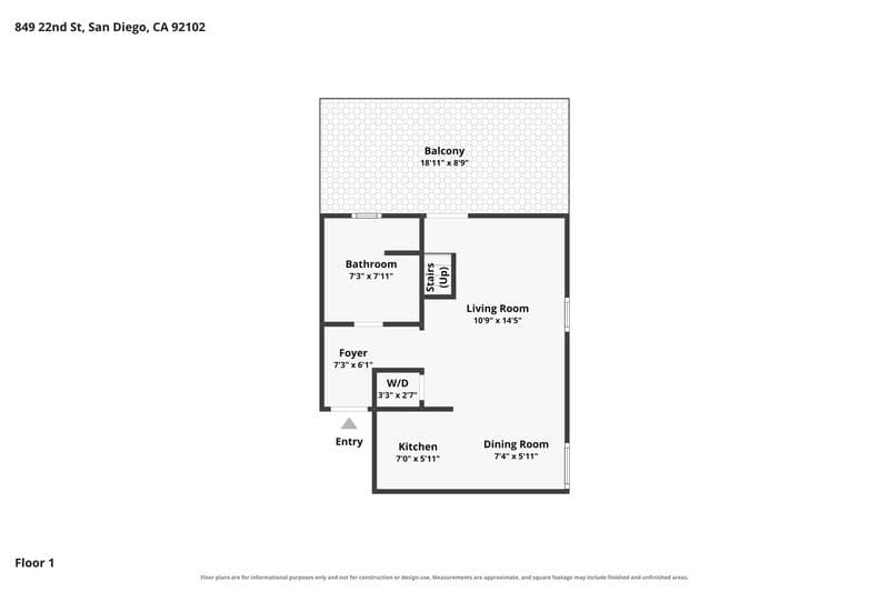 San Diego Condo: 849 22nd St