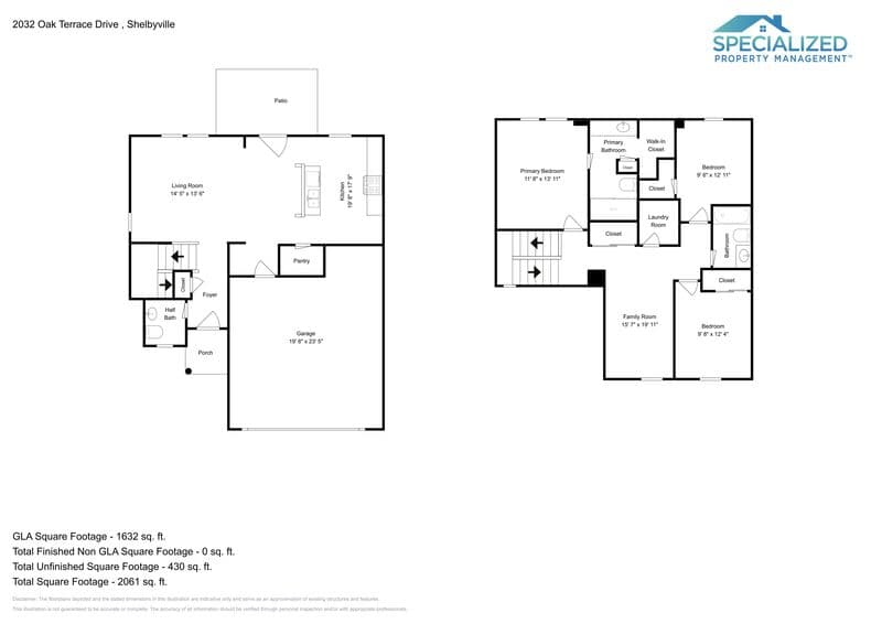 Shelbyville House: 2032 Oak Terrace Dr
