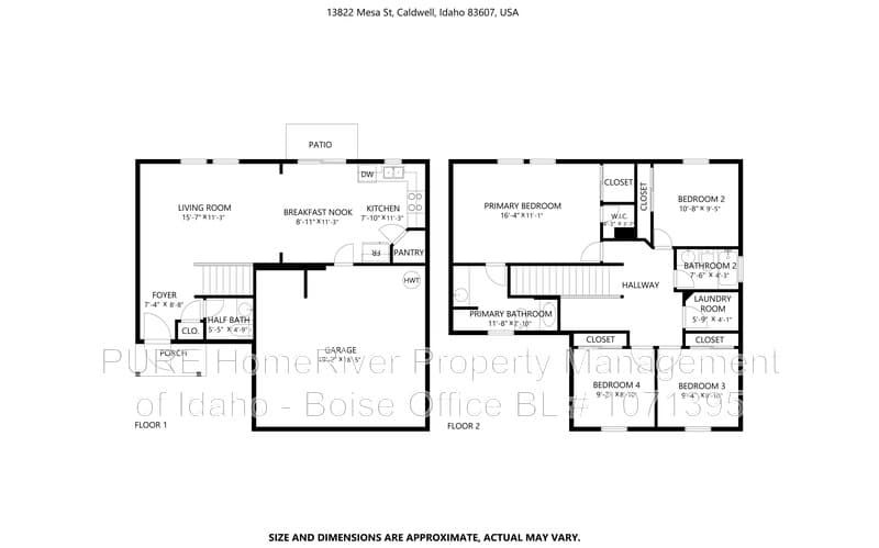 Caldwell House: 13822 Mesa St