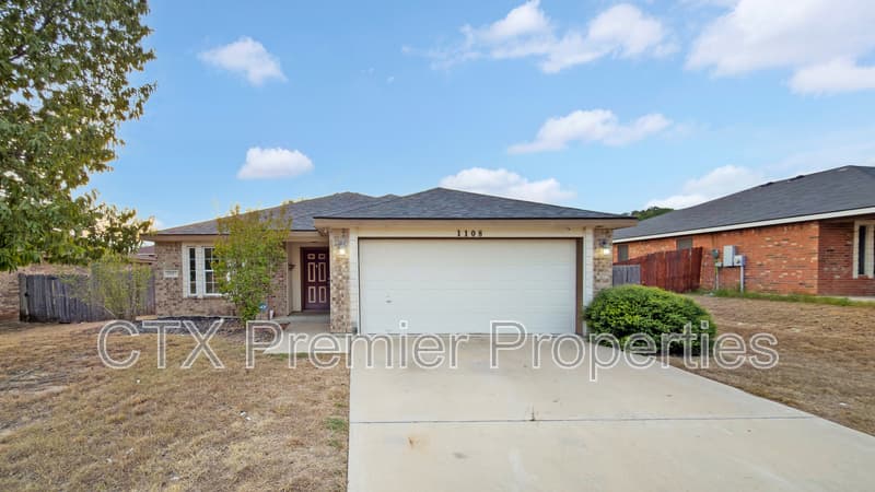 Copperas Cove House: 1108 Dixon Circle