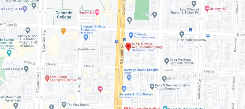 Colorado Springs Condo: 815 N Nevada Avenue