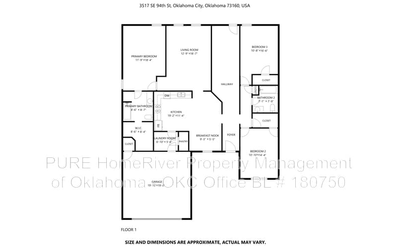Oklahoma City House: 3517 SE 94th St