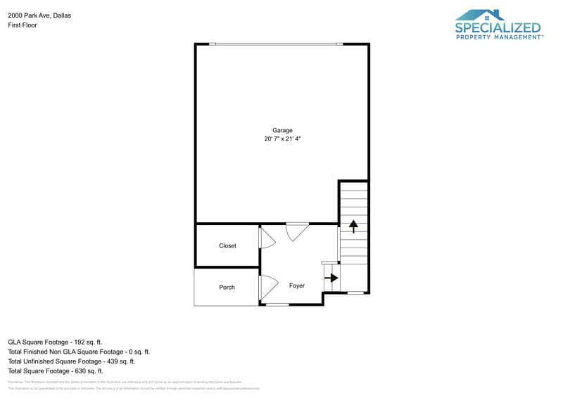Dallas Townhome: 2000 Park Ave